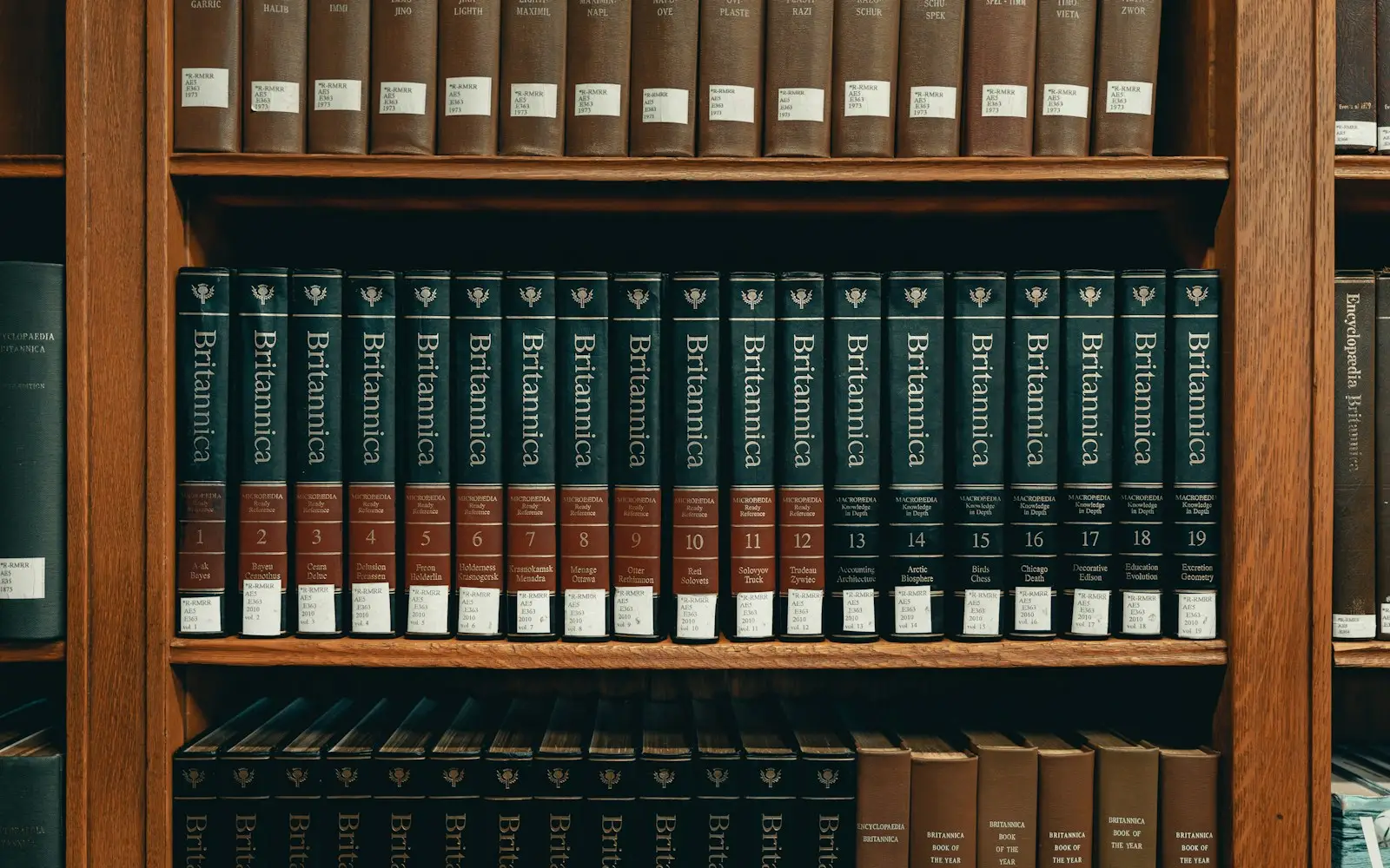 Photo by Clay Banks - AssistedKin books on brown wooden shelf